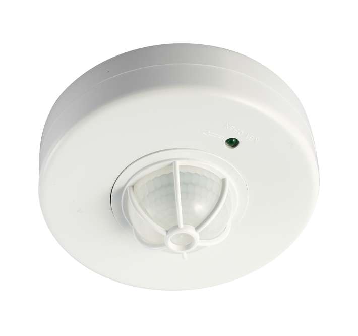 датчик движения pms-ir 024 1200вт 360град. 2-6м ip20 wh jazzway 5012974 от магазина Штепсель и батарейка.