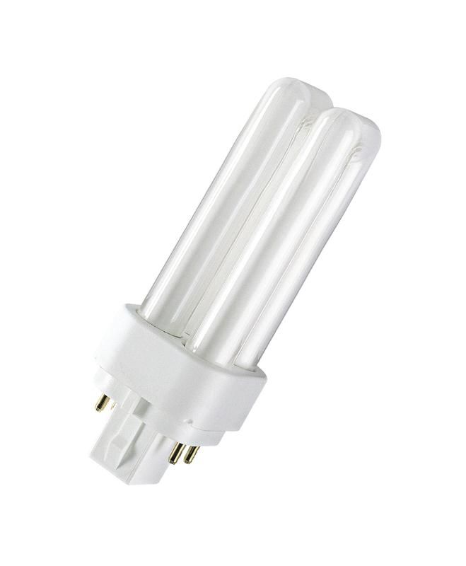 лампа люминесцентная компактная dulux d/e 18вт/830 g24q-2 osram 4099854122354 от магазина Штепсель и батарейка.
