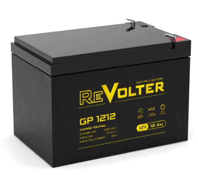 аккумулятор 12в 12а.ч gp 1212 revolter 4614040020018 от магазина Штепсель и батарейка.