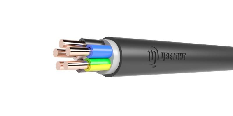 кабель ппгнг(а)-hf 5х4 ок (n pe) 0.66кв (м) цветлит 00-00140602 от магазина Штепсель и батарейка.