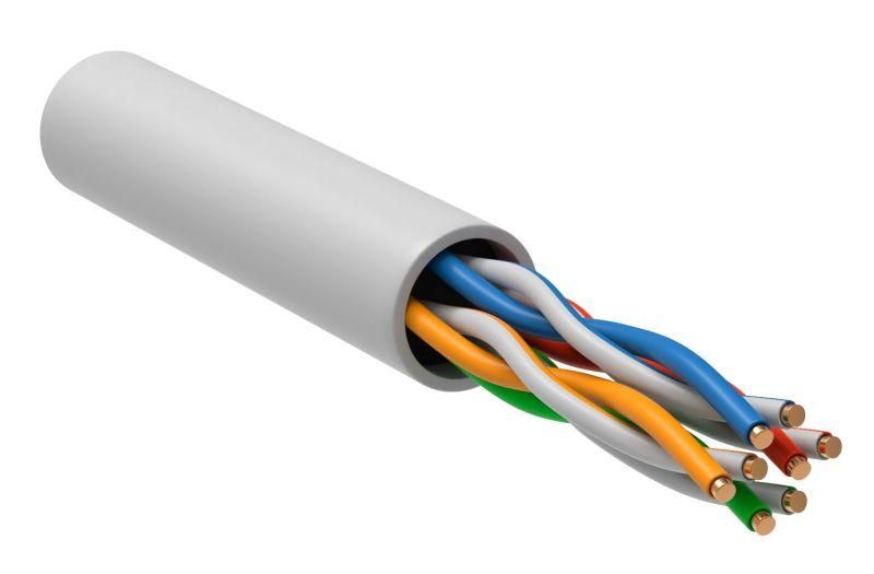кабель витая пара u/utp кат.5e 4х2х24awg solid lszh бел. 100м (м) generica bc1-c5e04-128-100-g от магазина Штепсель и батарейка.