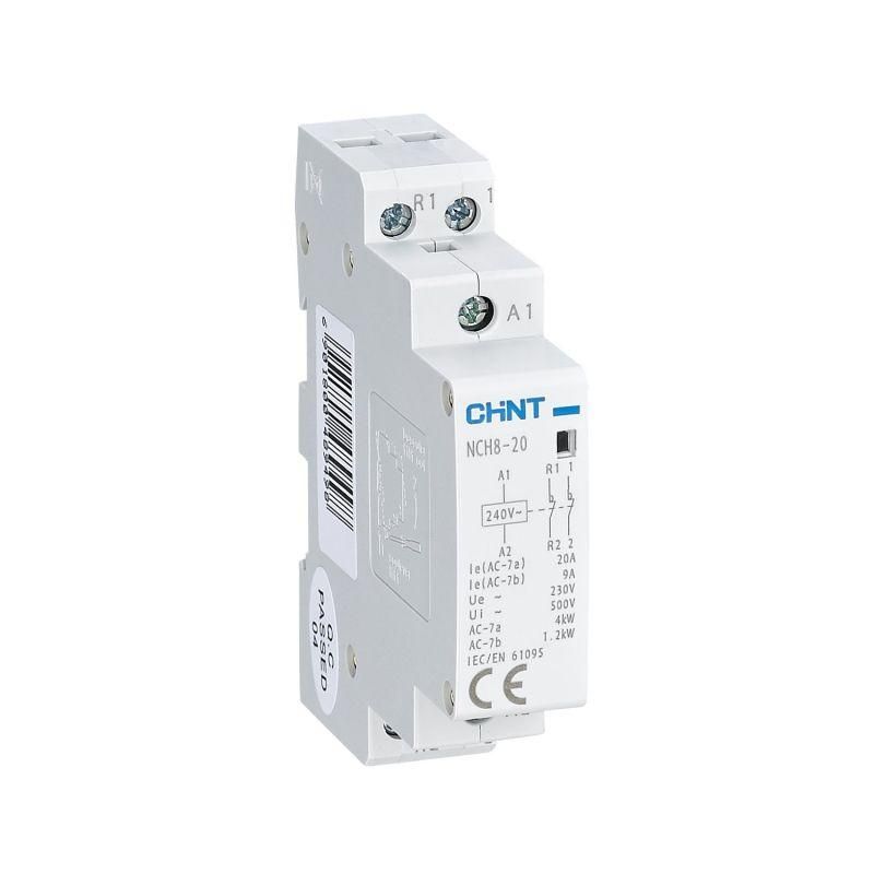 контактор модульный nch8-20/02 20а 2нз ac 220/230в 50гц (r) chint 256053 от магазина Штепсель и батарейка.