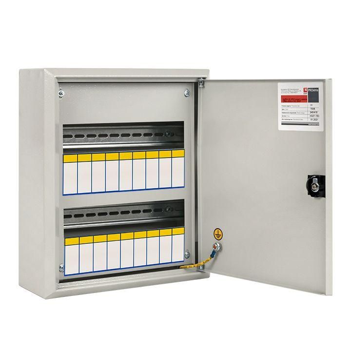 щит щрн-18 (з) ip31 пласт. замок ekf mb21-18n от магазина Штепсель и батарейка.