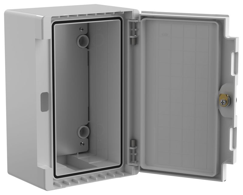 корпус щмпп 300х200х130 ip66 пластик. tetra iek tr5-12-n-030-20-13-65 от магазина Штепсель и батарейка.