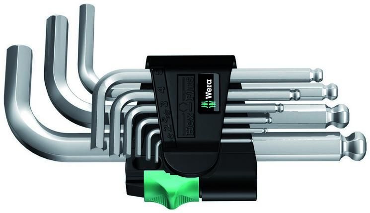 набор г-образных ключей 950/9 pks hex-plus 3 9 предметов (1.5/2/2.5/3/4/5/6/8/10мм) wera we-133163 от магазина Штепсель и батарейка.