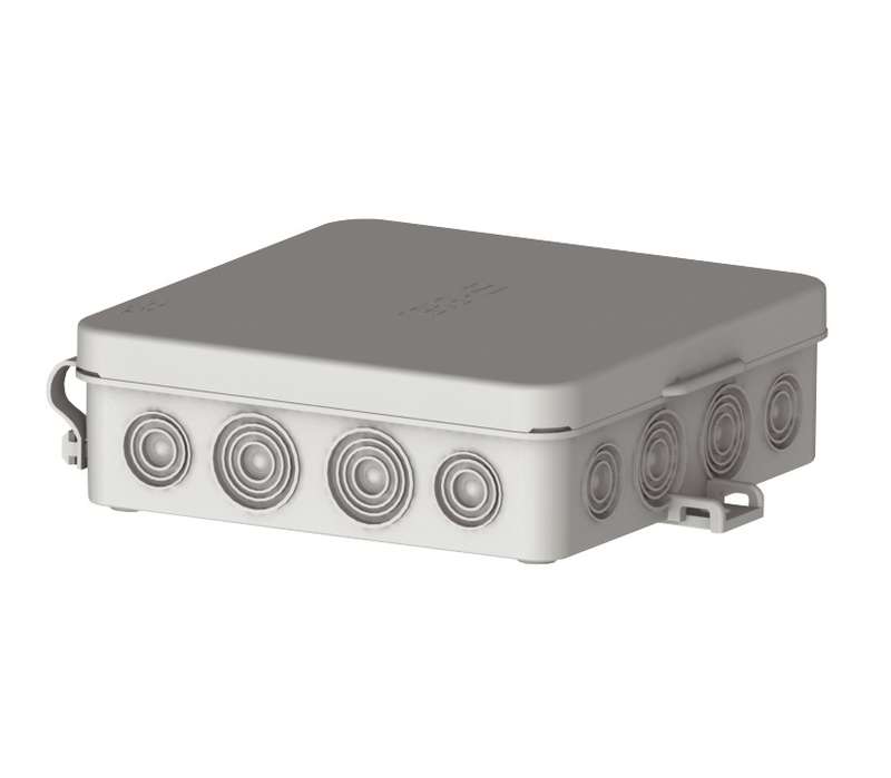 коробка распределительная оп 128х109х36мм ip54 hegel кр2504 от магазина Штепсель и батарейка.