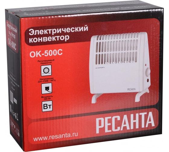 конвектор ок-500с (стич) ресанта 67/4/5 от магазина Штепсель и батарейка.