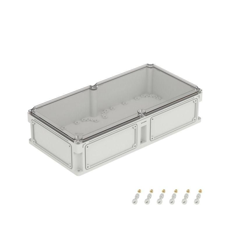 корпус 600х300х146мм ip67 с прозр. крышкой 21мм с фланцами пластик. dkc 563211 от магазина Штепсель и батарейка.