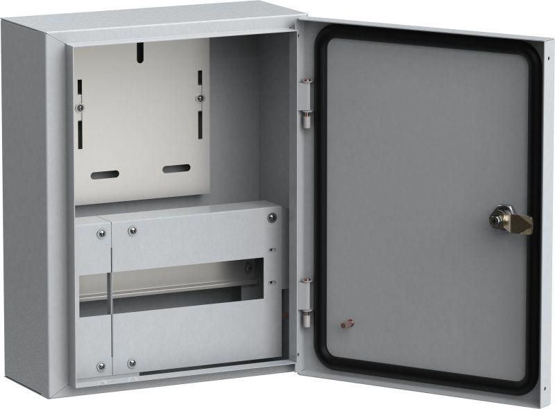 корпус металлический щурн-1/12 (395х310х165мм) ip54 без окна titan iek mkm22-n-12-54-z от магазина Штепсель и батарейка.