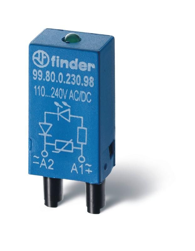 модуль защиты шунтирующее сопротивление 110...240в ac finder 9980823007 от магазина Штепсель и батарейка.