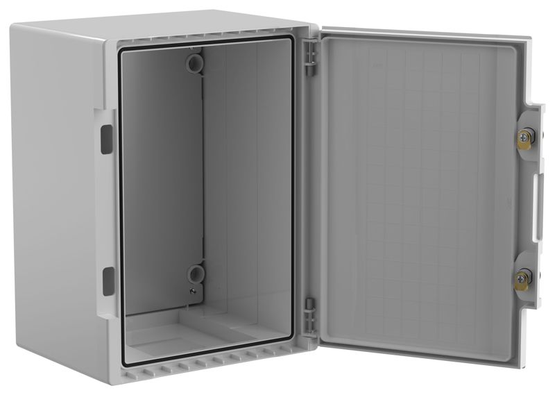 корпус щмпп 400х300х220 ip66 пластик. tetra iek tr5-12-n-040-30-22-65 от магазина Штепсель и батарейка.