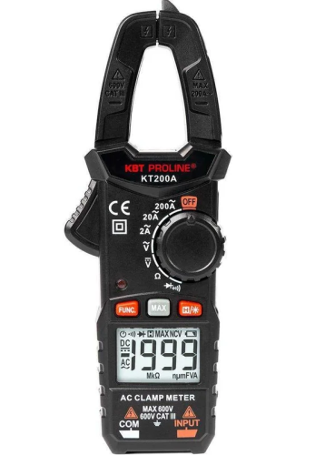 клещи токовые цифровые kt 200a "proline" квт 79129 от магазина Штепсель и батарейка.