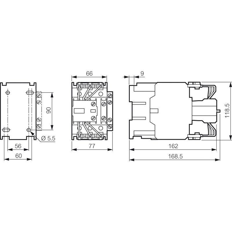 контактор ctx-c для конд. н.о.+н.з 110а 230в leg 029654 от магазина Штепсель и батарейка.