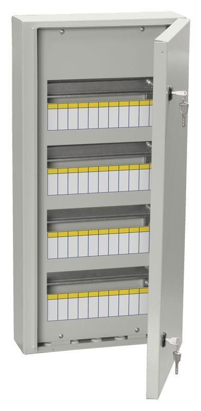 корпус металлический щрн-48 (670х330х120мм) ip54 titan 3 iek mkm11-n-48-54-z от магазина Штепсель и батарейка.