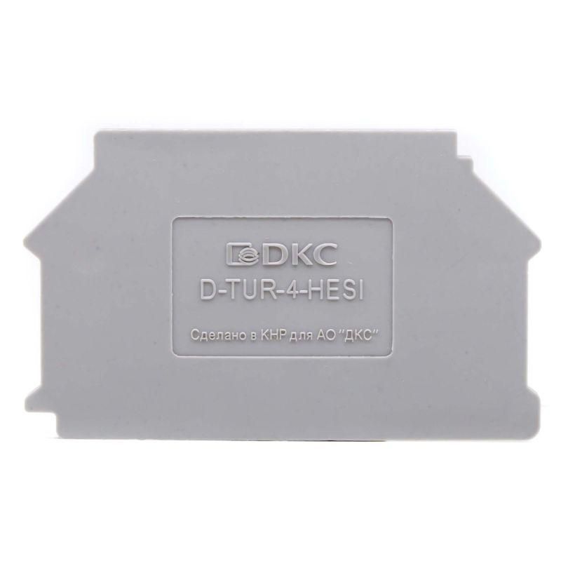 изолятор торцевой для клеммы tur-4-hesi dkc d-tur-4-hesi от магазина Штепсель и батарейка.
