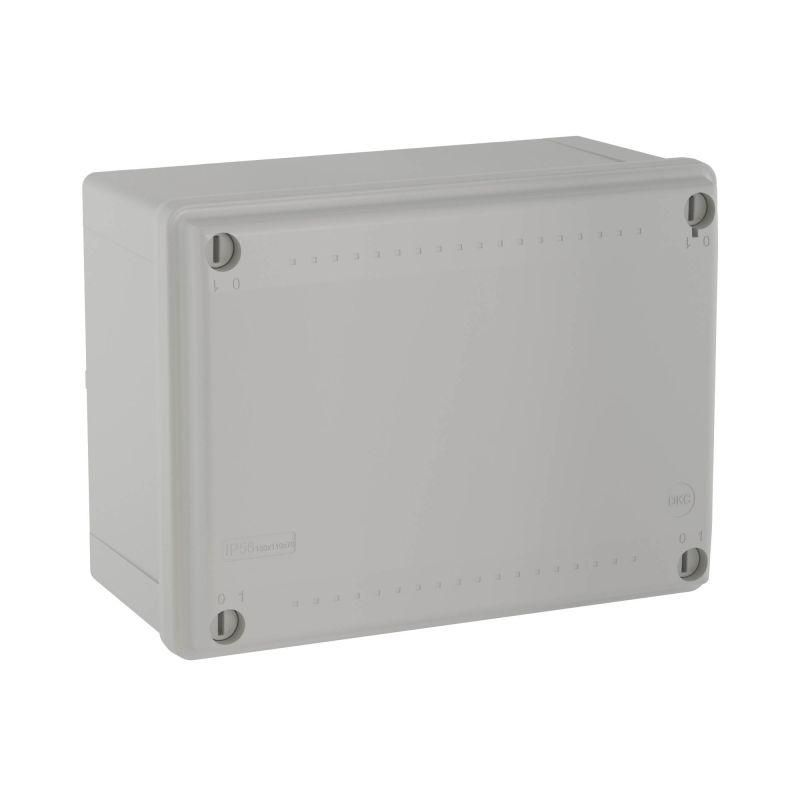 коробка распределительная оп 150х110х70мм ip56 гладкие стенки dkc 54010 от магазина Штепсель и батарейка.