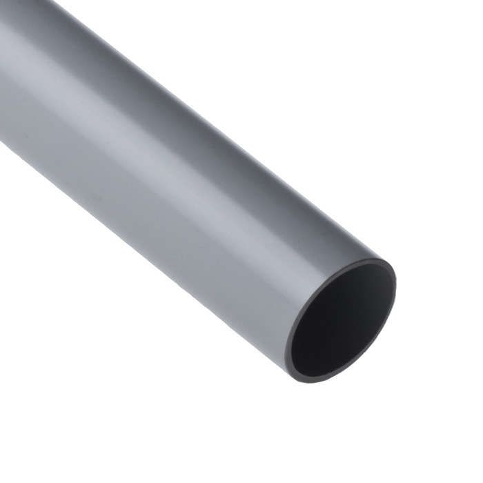 труба гладкая пвх жесткая легкая d40мм 350н/5 см2 (дл.3м) ruvinil 54000(3) от магазина Штепсель и батарейка.