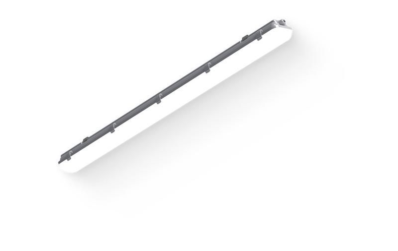 светильник светодиодный slim 32 1262х124х85 cri80 5000к milky ip65 ii сер. csvt цб-00010706 от магазина Штепсель и батарейка.