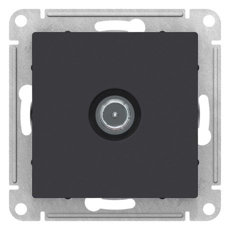 механизм розетки tv оконечный atlasdesign 1db карбон sche atn001091 от магазина Штепсель и батарейка.