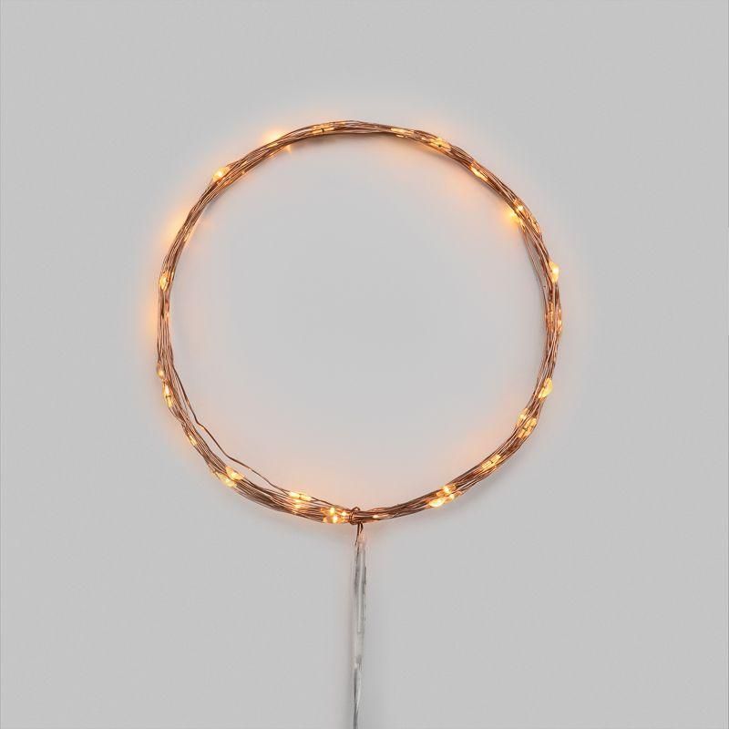 гирлянда светодиодная "роса" 5м 50 led янтар. ip20 2хаа (в комплект не входят) neon-night 302-068 от магазина Штепсель и батарейка.