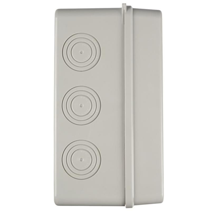 бокс модульный накладной pdb/w 4012 gr (щрн-пг-12) ip65 пластик. pro jazzway 5072084 от магазина Штепсель и батарейка.