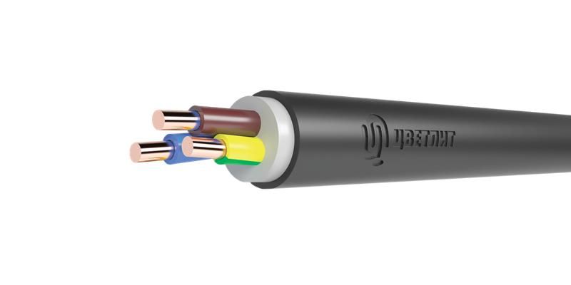 кабель ппгнг(а)-hf 3х6 ок (n pe) 0.66кв (м) цветлит 00-00140594 от магазина Штепсель и батарейка.