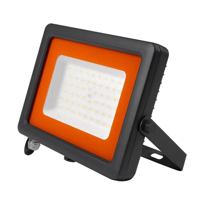 прожектор светодиодный pfl-s2 50вт 6500к ip65 220–240в до с клапаном закален. матов. стекло сер. pro jazzway 2853301d от магазина Штепсель и батарейка.