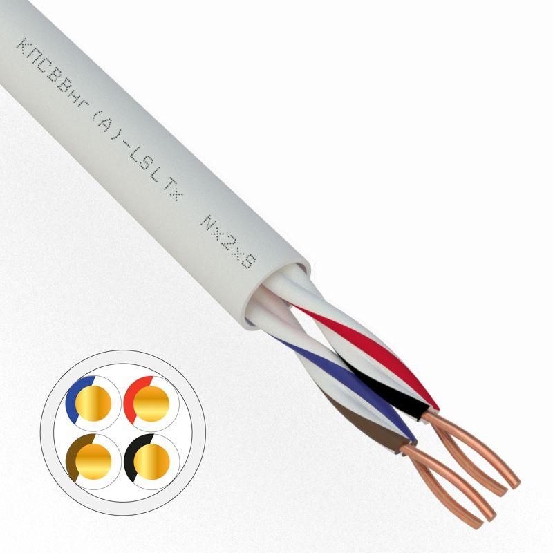 кабель кпсввнг(а)-lsltx 2х2х0.5 (м) rexant 01-4875 от магазина Штепсель и батарейка.