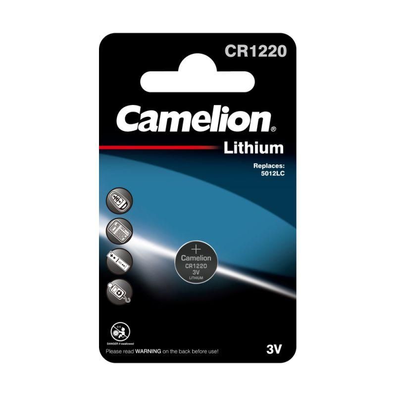 элемент питания литиевый cr1220 bl-1 (блист.1шт) camelion 3071 от магазина Штепсель и батарейка.