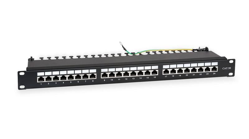 патч-панель 19дюйм 1u кат.5e полн. экранир. 24 порта rj45 dual idc wr-pl-24-c5e-sh-d черн. wrline 505210 от магазина Штепсель и батарейка.