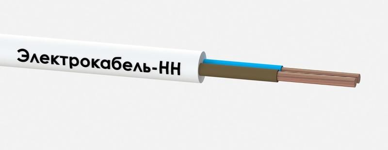 провод пвс 2х1 380в б (уп.100м) электрокабель нн 000007167 от магазина Штепсель и батарейка.