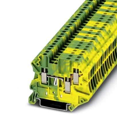 клемма защитного провода ut 2.5-twin-pe phoenix contact 3044539 от магазина Штепсель и батарейка.