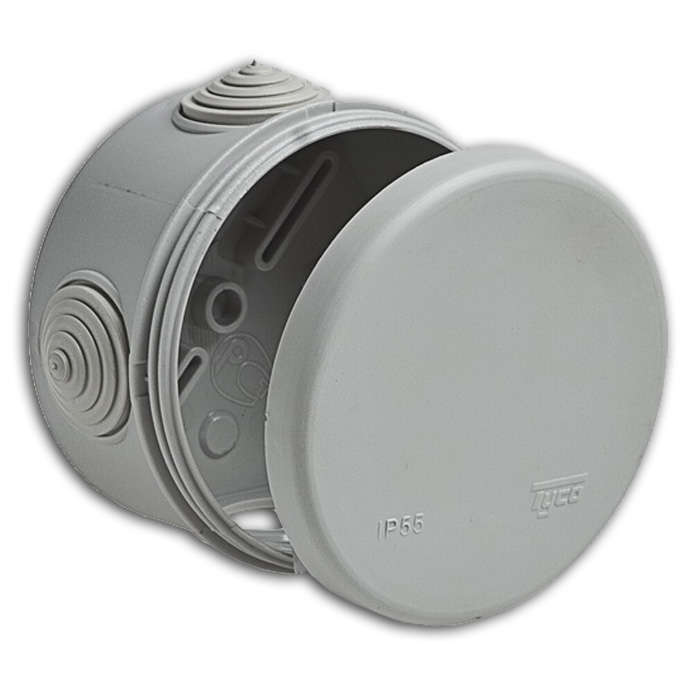 коробка распределительная оп 80х50мм ip55 ruvinil 67025 от магазина Штепсель и батарейка.