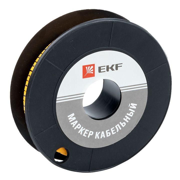 маркер каб. 1.5кв.мм "1" (к-1000ед) (ес-0) ekf plc-km-1.5-1 от магазина Штепсель и батарейка.