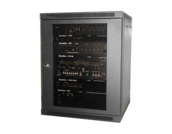 шкаф телекоммуникационный тш-156060ч1 настенный 15u на 4 прибора тромбон нф-00001122 от магазина Штепсель и батарейка.