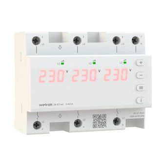 реле напряжения d6-63 red welrok 4660251140410 от магазина Штепсель и батарейка. - фото_2