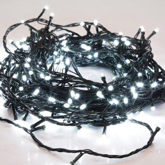 гирлянда светодиодная "твинкл лайт" 15м 120led бел. 6.9вт 220-240в ip20 с контроллером 8 режимов провод пвх темн. зел. neon-night 303-055 от магазина Штепсель и батарейка. - фото_9