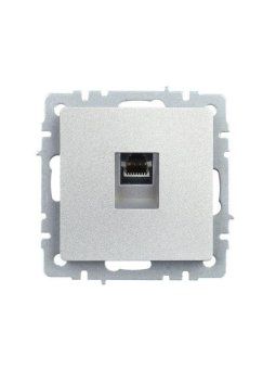 розетка компьютерная сп rj45 кат.5e brite рк10-бра механизм алюм. iek br-k10-1-k47 от магазина Штепсель и батарейка. - фото_7