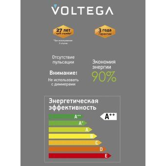 лампа светодиодная loft led g125fc1978 4вт 1800к e27 voltega 8568 от магазина Штепсель и батарейка. - фото_4