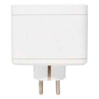 разветвитель 3-м куб 2 гнезда 2хusb 2.4а + тип c + ночник ekf uba-cub-t2-tc от магазина Штепсель и батарейка.
