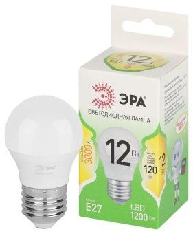 лампа светодиодная green line p45-12w-830-e27 gl 12вт шар 3000к свет тепл. e27 эра б0067015 от магазина Штепсель и батарейка.