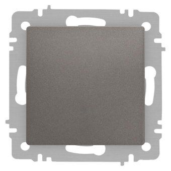 переключатель accent 6-103-09 10а-250в ip20 су al/cu титан intro б0063451 от магазина Штепсель и батарейка.