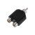 переходник штекер rca - 2 гнезда rca rexant 14-0421 от магазина Штепсель и батарейка. - фото_2