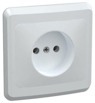 розетка 1-м сп вега рс10-2-вб 10а ip20 без заземл. без защ. шторок бел. iek erv10-k01-10-dm от магазина Штепсель и батарейка.