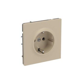 розетка силовая kant 2p+e защ. шторки ванильн. марципан dkc 7015003 от магазина Штепсель и батарейка. - фото_2