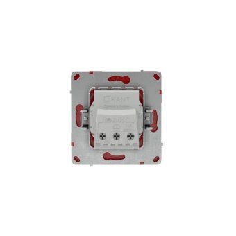 розетка силовая kant 2p+e защ. шторки красн. сатин dkc 7001003 от магазина Штепсель и батарейка. - фото_7