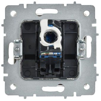 розетка компьютерная сп brite рк11-браб rj45 кат.6 механизм арктич. бел. iek br-k10-2-k91 от магазина Штепсель и батарейка. - фото_3