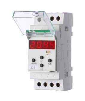 реле времени астрономическое pcz-525-1 16а 24-264в ac/dc 1п ip20 f&f ea02.002.011 от магазина Штепсель и батарейка.