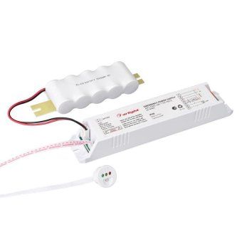 блок аварийного питания arj-emg-6w-1.5h-nicd ip20 пластик arlight 031831 от магазина Штепсель и батарейка.