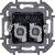 розетка компьютерная 2-м inspiria rj45 кат.5e utp антрацит iek 673838 от магазина Штепсель и батарейка. - фото_4